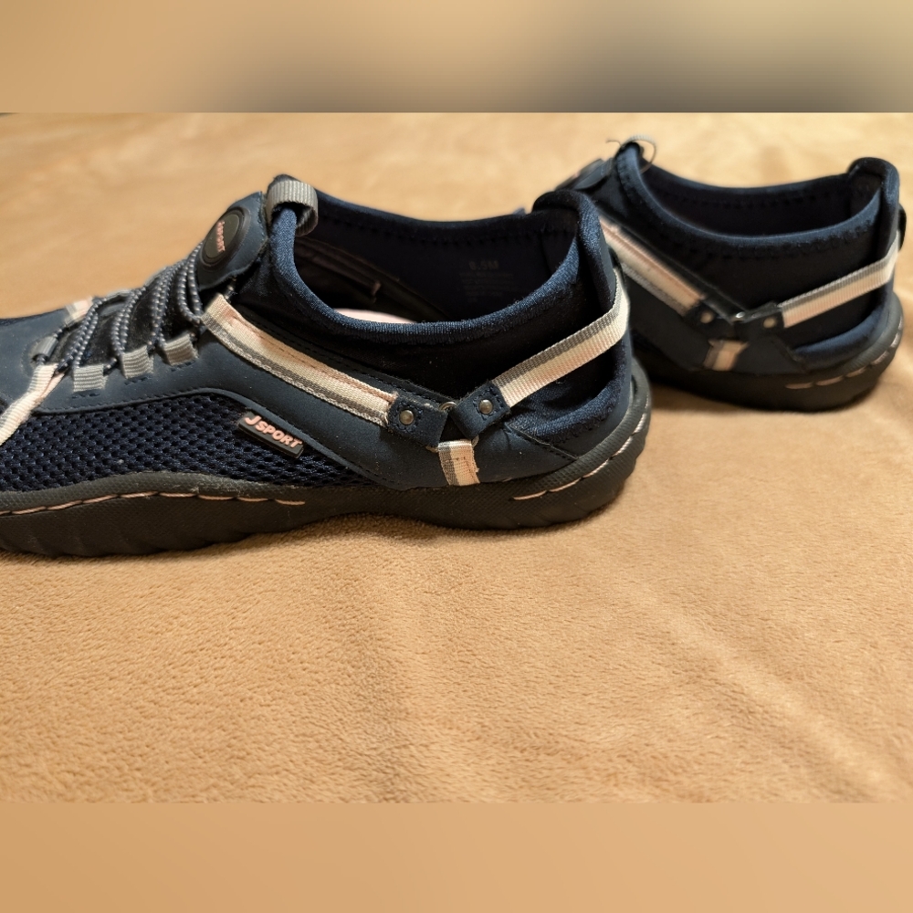 Women's Navy/Pink JSport® Water Shoes - Picture 5 of 6